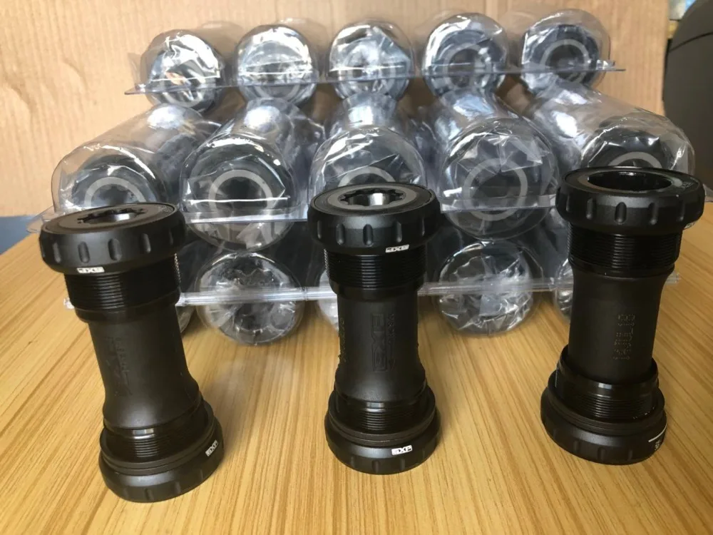 SRAM GXP BSA 68/73 мм Винт Нижний Кронштейн с прокладками черный MTB &amp дорожный велосипед