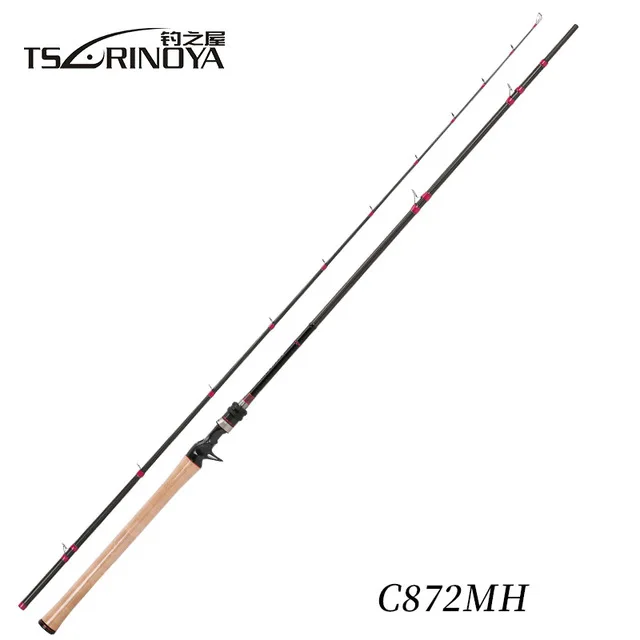 Новинка, TSURINOYA SWORDSMAN 872MH, 2,62 м, расстояние, метание, 165 г, спиннинговое удилище, 177 г, литье, удилище, FUJI, аксессуары, удочка для рыбалки - Цвет: Белый