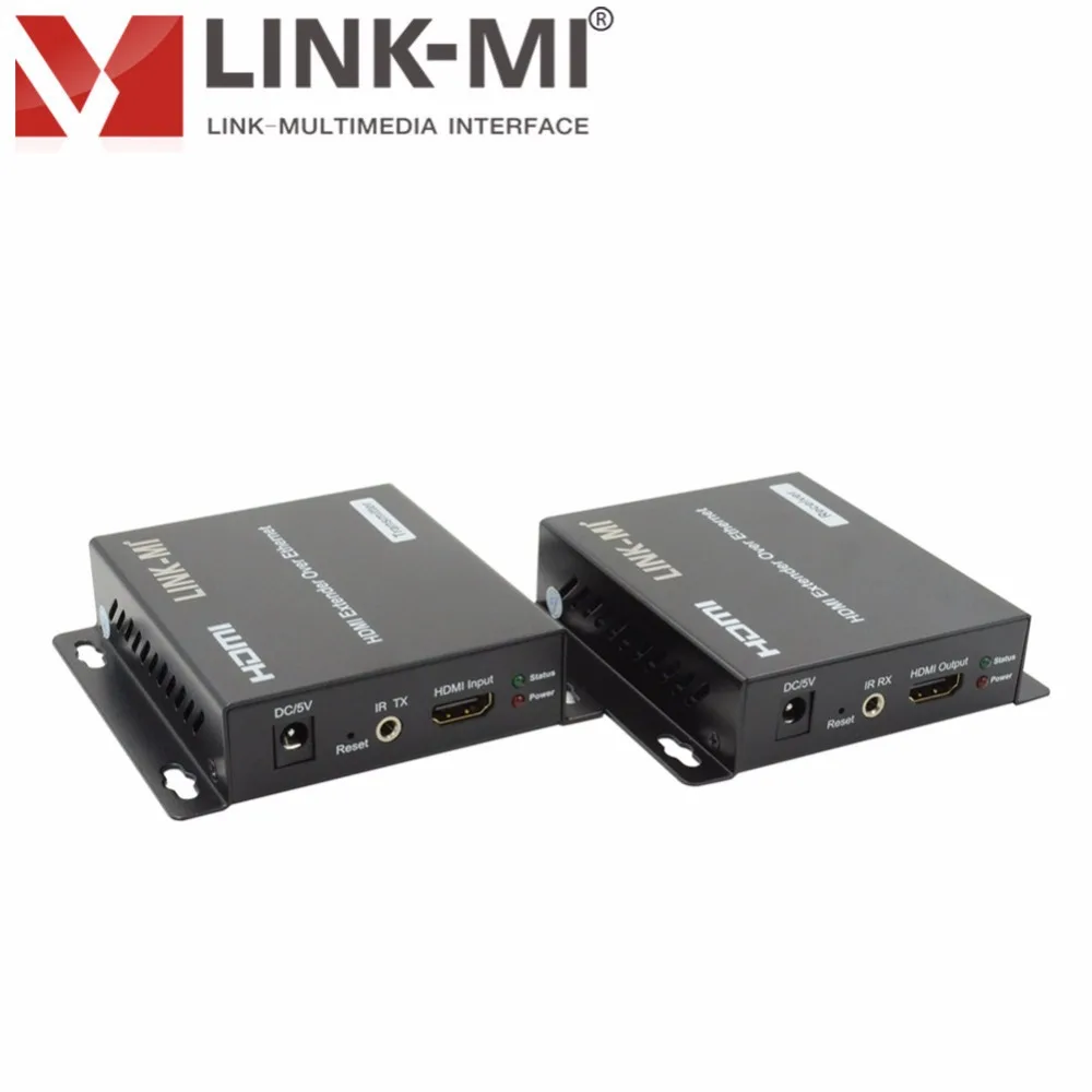 Фото LINK-MI 120m HDMI-удлинитель через IP lan Cat6/6a/7 Ethernet с ИК, 1080p, поддержка одного к нескольким, множество видеоудлинителей №3