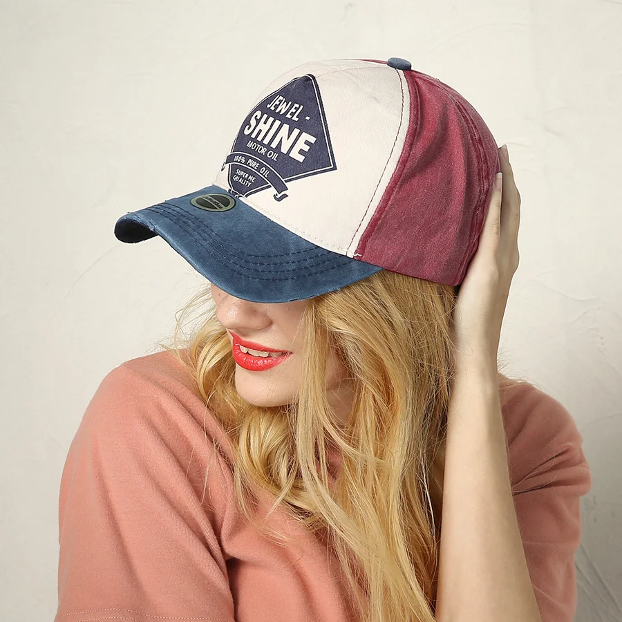 [LWS] Кепка для мужчин и женщин с буквенным украшением 6 цветов бейсболка водителя