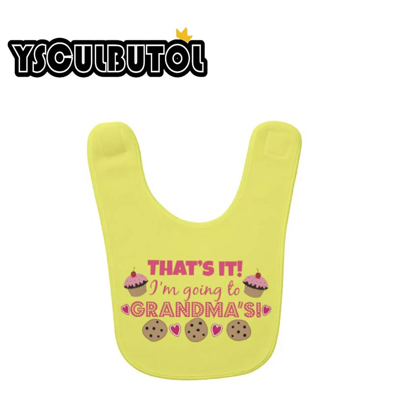 Ysculbutol то что надо! Я собираюсь бабушки! Для маленьких девочек нагрудник - Цвет: Im going to Grandm