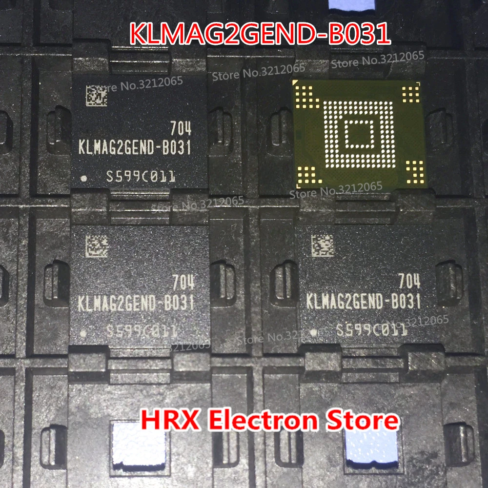 Новинка 100%, оригинальная флейта 16G EMMC BGA KLMAG2GEND B031 (1-10 шт.)