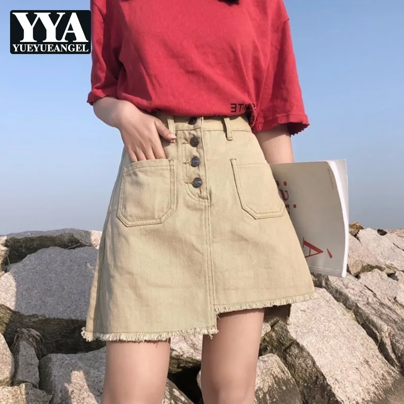 Летняя женская обувь в Корейском стиле Стиль с высокой талией нерегулярные