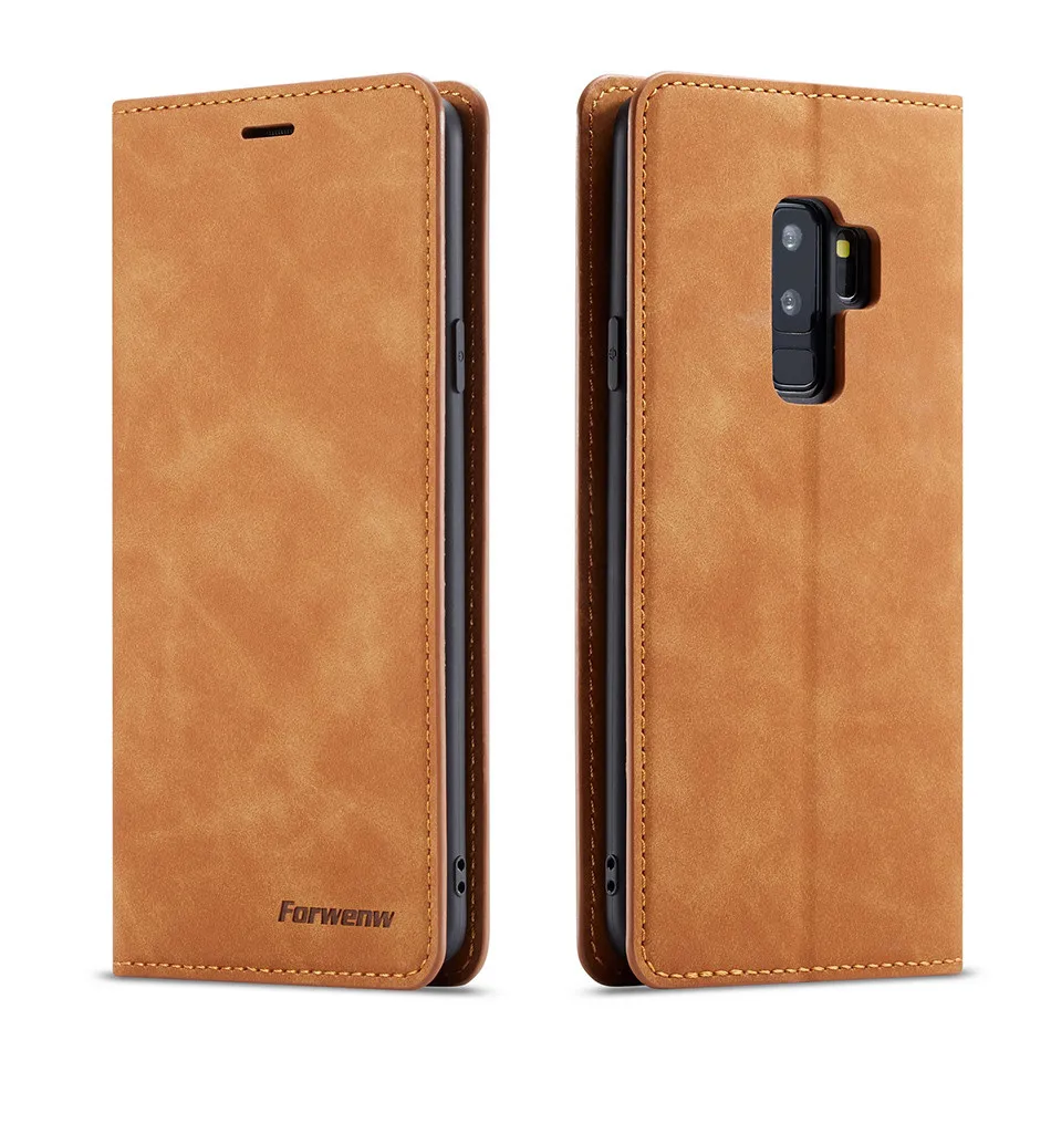 Чехол-книжка для samsung Galaxy S9 Plus, Магнитный чехол для телефона, чехол для samsung S9, кожаный чехол-бумажник для samsung S 9 Plus, чехол