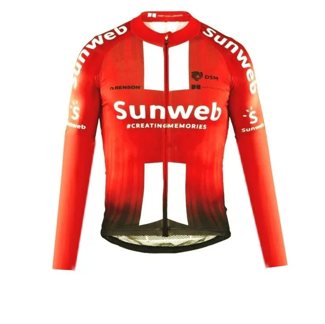 Весна лето 2019 SUNWEB PRO TEAM ONLY длинный рукав ROPA CICLISMO Велоспорт трикотаж велосипедная