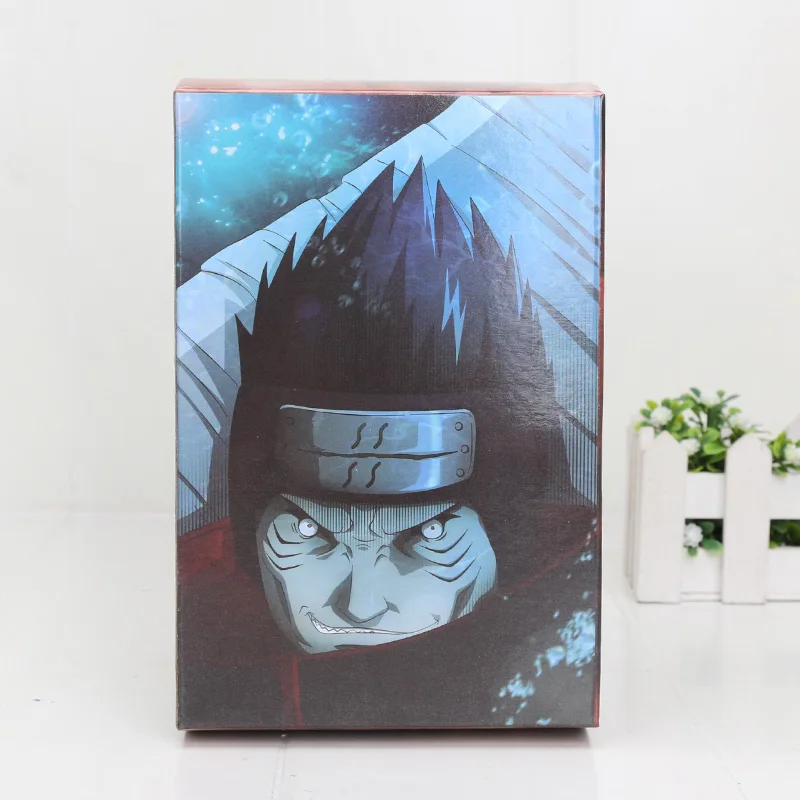 Hoshigaki with box Аниме Наруто Shippuden Nagato Akatsuki Deidara Tobi Kakuzu Hidan Uchiha Itachi Наруто фигурка Модель Коллекционная игрушка куклы - Цвет: Hoshigaki with box