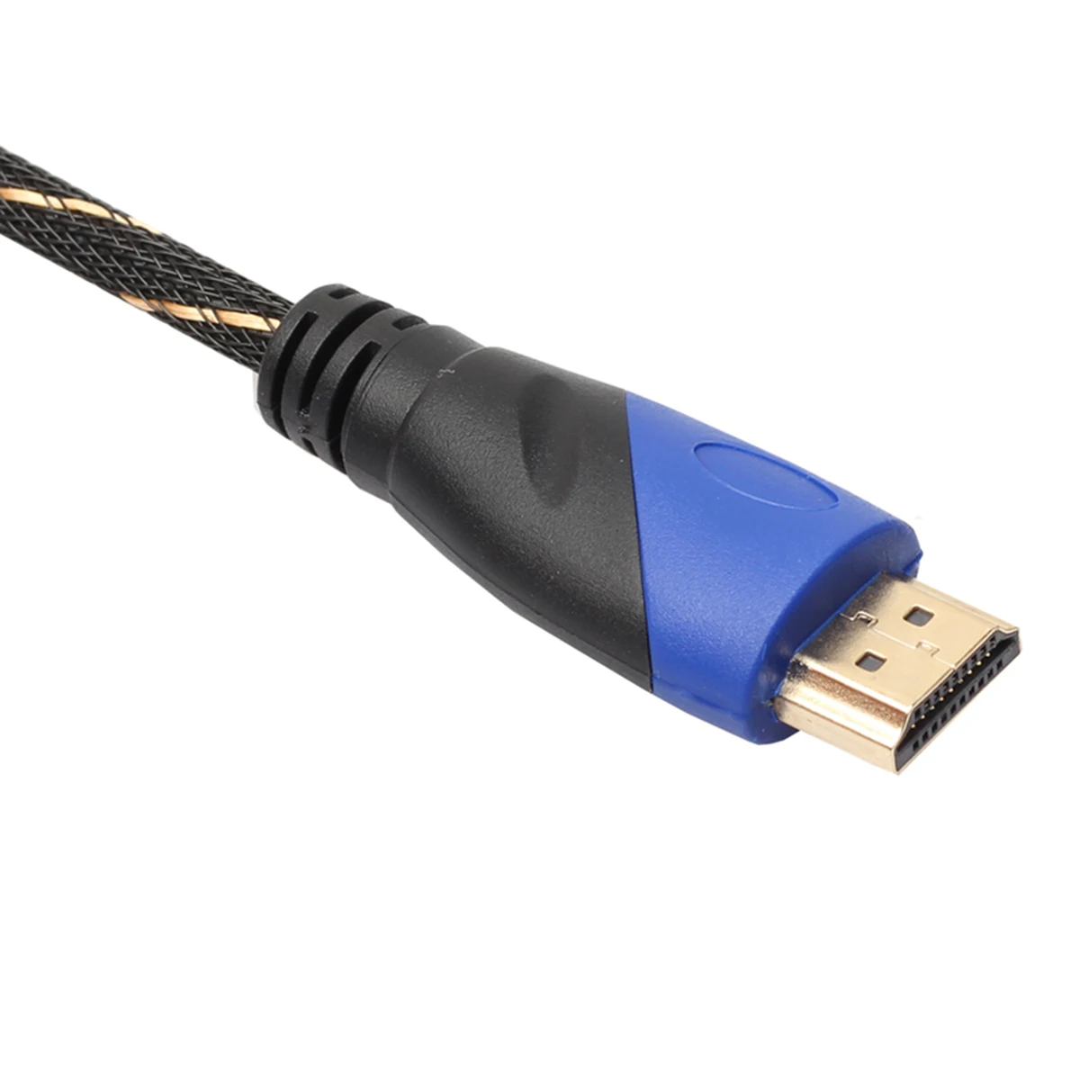 SOONHUA 10/15 м Новый Плетеный совместимому с HDMI 1 4 кабель Позолоченные соединения 1080P HD