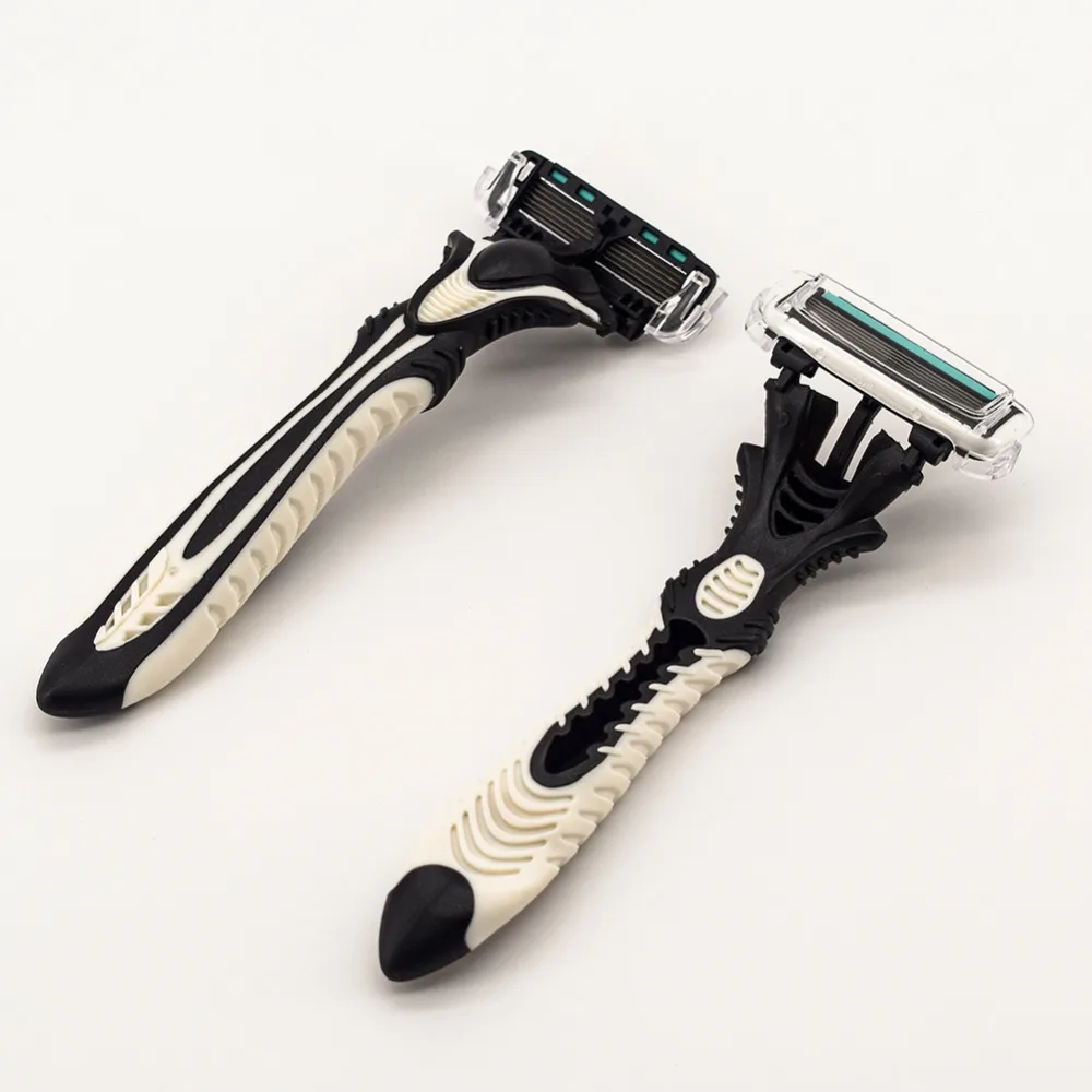 Бритва для мужчин 6 лезвий 2 шт./лот розничная упаковка|shaver razor|razor for menrazor blade |