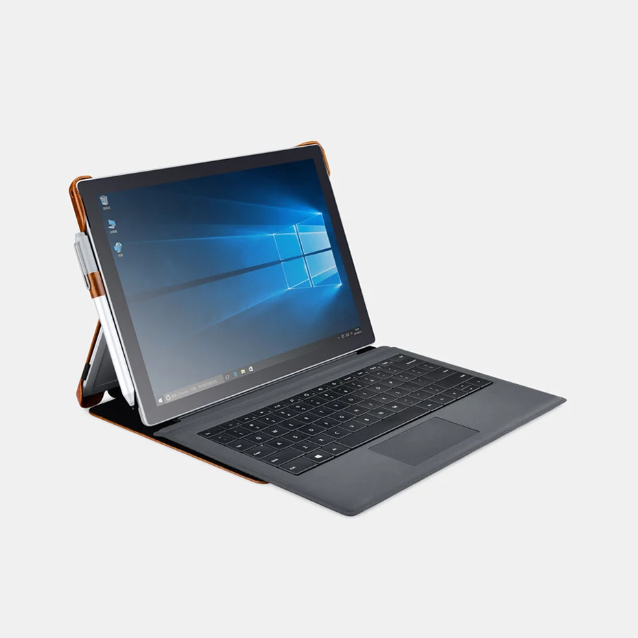 Масло воск винтажный воловья натуральная кожа чехол для microsoft Surface Pro 4 Ретро Бизнес стенд умный чехол для Surface Pro 4 сумки