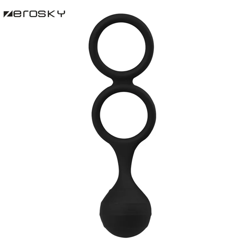 Двойное кольцо тяжелый удлинитель пениса увеличитель веса на весь день мужской