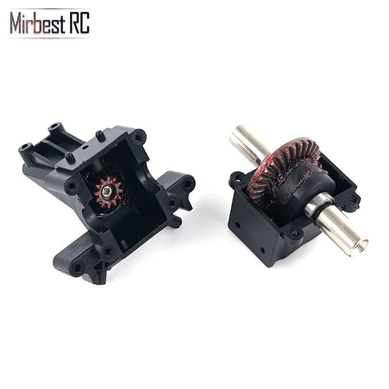 WLtoys 12428 обновленные детали 3300KV бесщеточный мотор 60A ESC сервопривод набор питания компоненты Третий канал переключатель металлический Дифференциальный - Цвет: Metal gear wave box