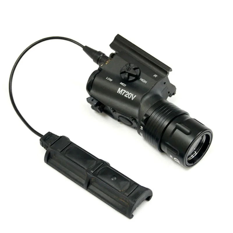 Страйкбол CQC Тактический M720V светодиодный светильник разведчик с креплением QD