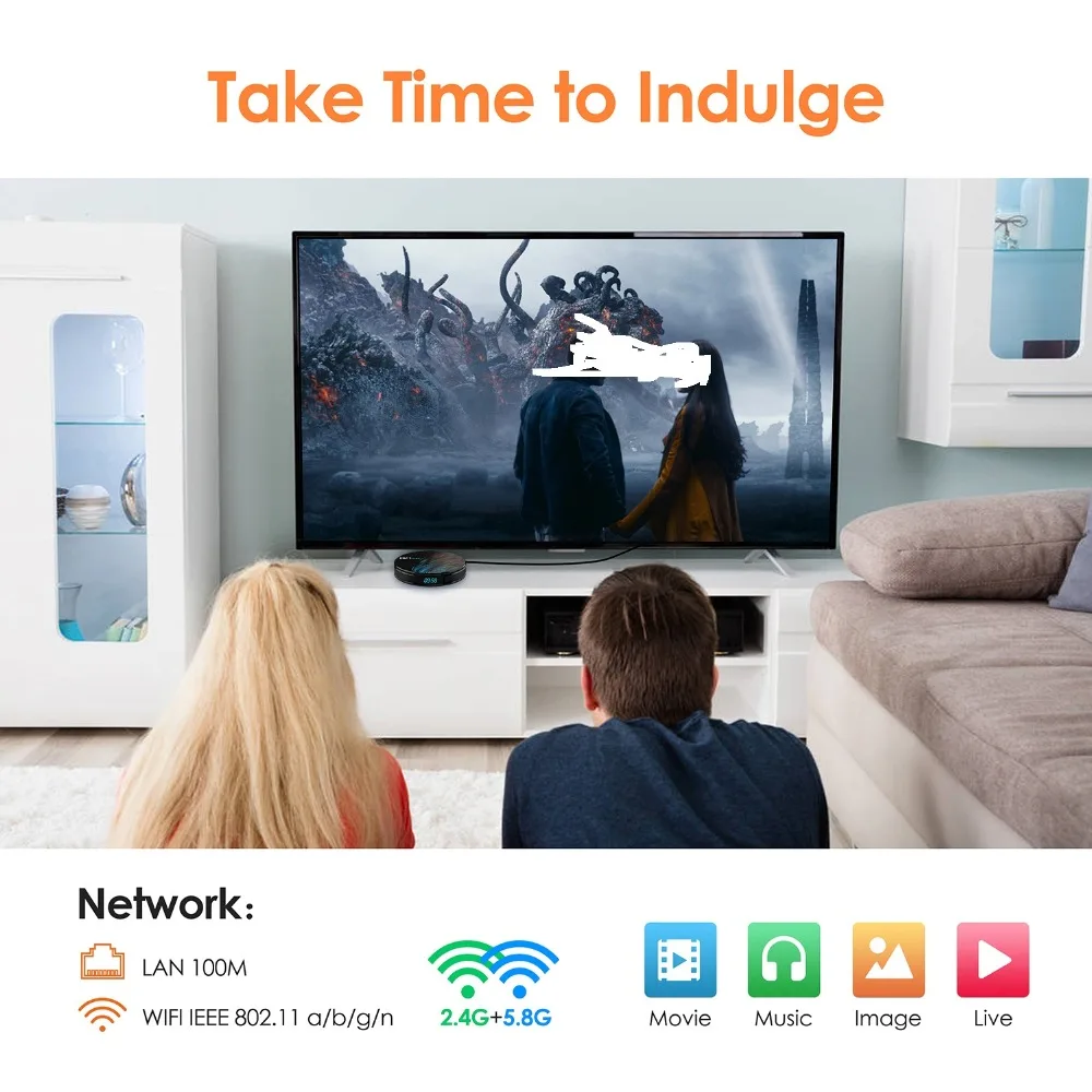 VHXSIN 5 шт./лот HK1 MAX Android 9,0 HK1 Smart tv Box 2,4G/5G Dual Wifi RK3318 четырехъядерный BT 4,0