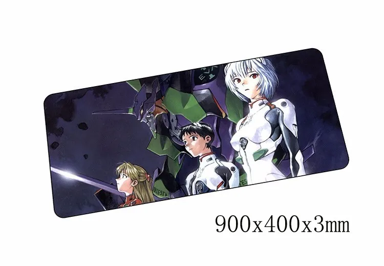 900x400x3 мм коврики для мыши evangelion Коврик для мыши notbook компьютерный коврик для мыши Аниме игровая мышь геймер клавиатура, мышка для ноутбука коврик - Цвет: Size 900x400x3mm