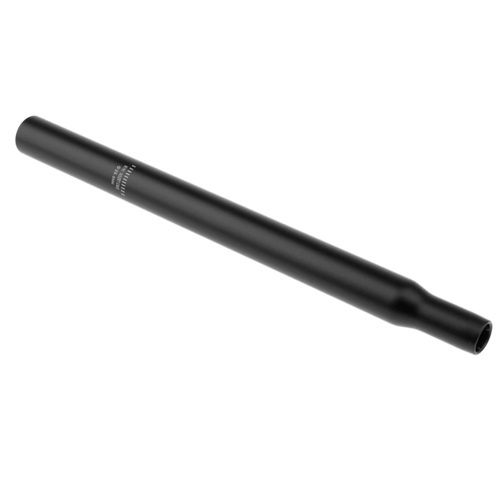 30cm Black Облегченный сплав 28,6 мм 300 мм/350 мм/400 мм/450 мм MTB дорожный велосипед Подседельный штырь велосипедные аксессуары - Цвет: 30cm Black
