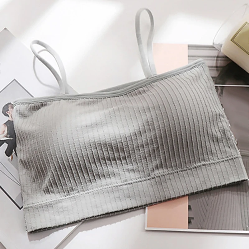 gray Молодая девушка, студентка Bra Top, тонкое нижнее белье тренировочные дышащий спортивный бюстгальтер для девочек переходного возраста от девочек Подростковое нижнее белье для девочек; Спортивный Бюстгальтер Для девочек переходного возраста от детей подростков; сезон лето - Цвет: gray