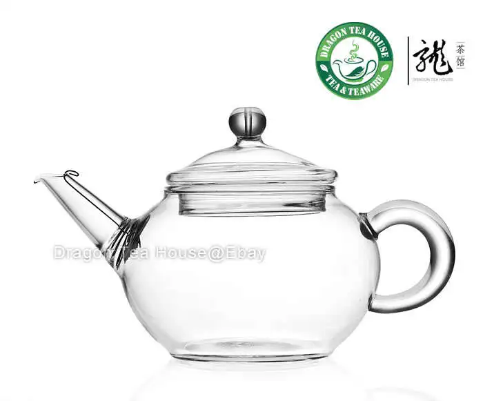 Chinese Mini Clear Glass Tea Pot 220ml B-204 | Дом и сад