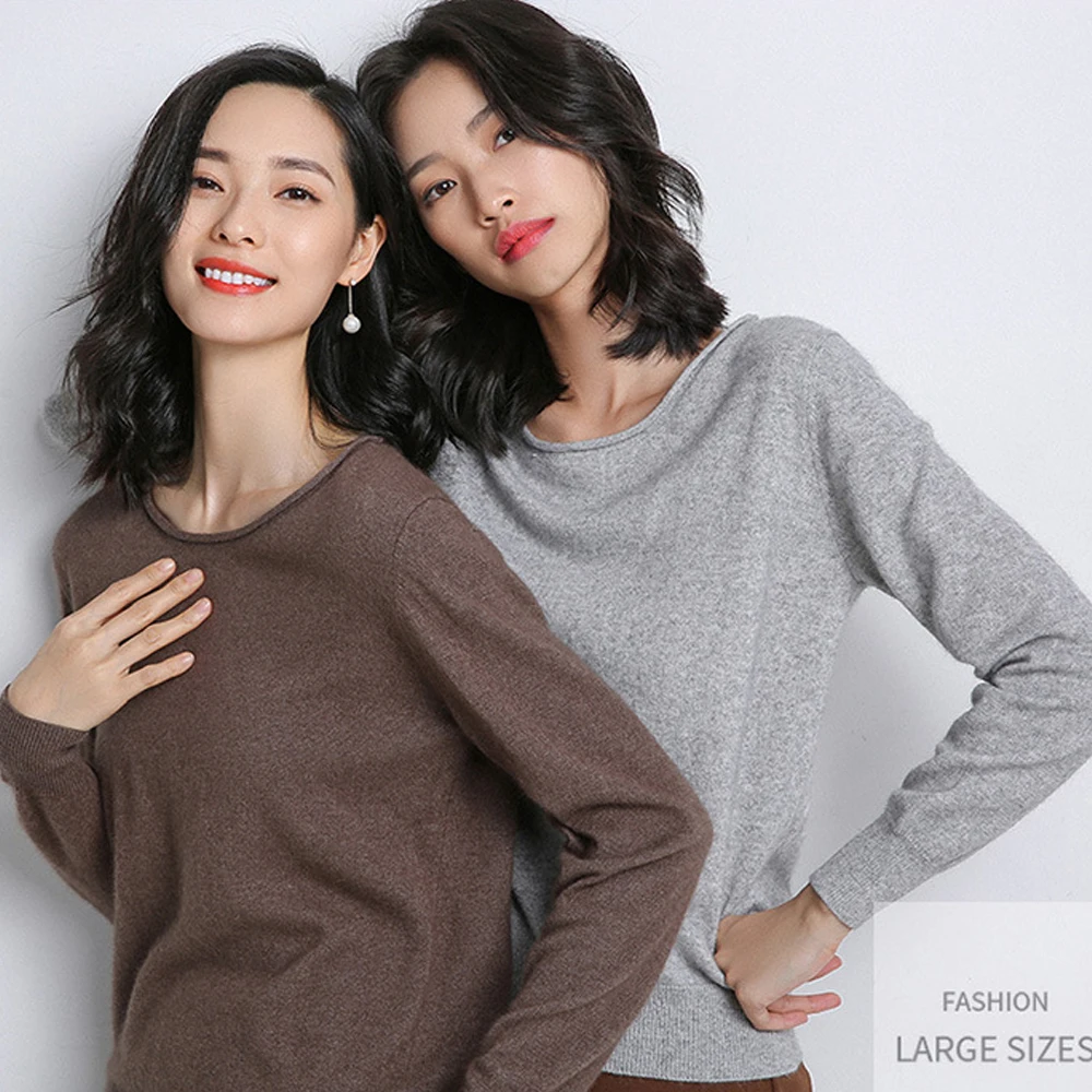 Новинка 2020 модный кашемировый смешанный вязаный свитер женские топы