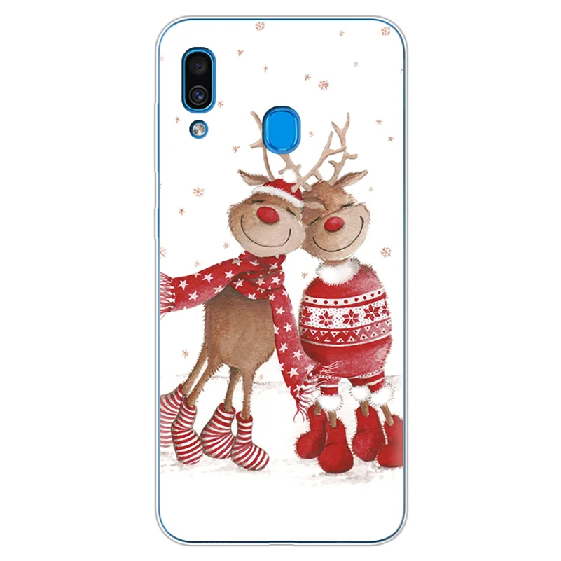 Мягкий ТПУ Рождественский подарок чехол для samsung Galaxy A70 чехол для samsung A10 A20 A20E A30 A60 A70 A40 A50 силиконовый чехол