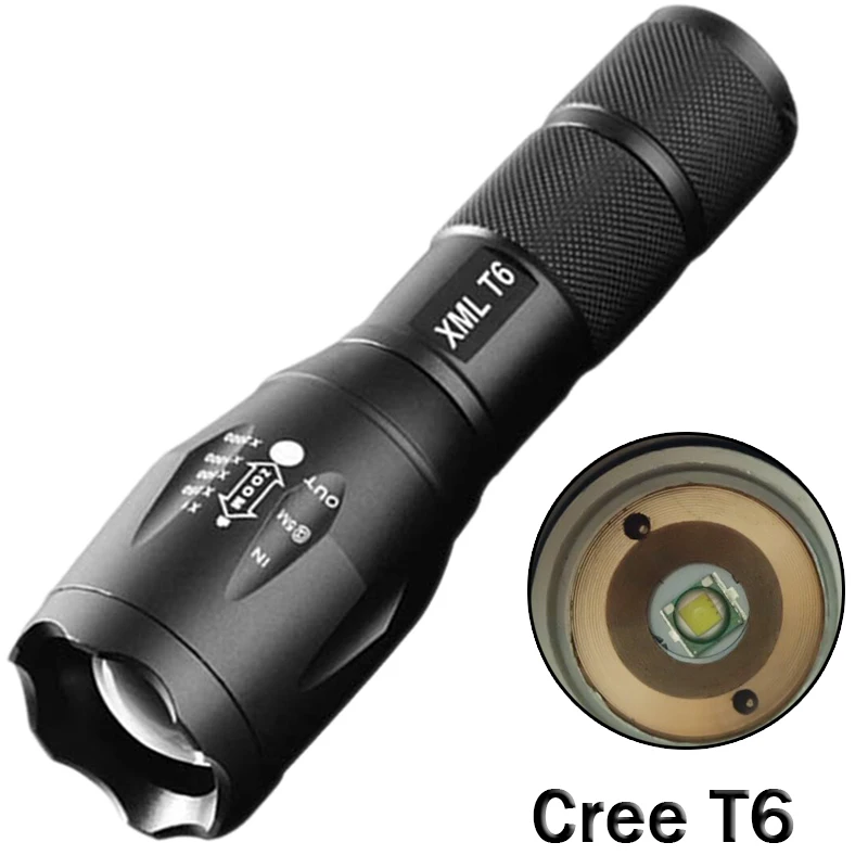 Светодиодный фонарик Linterna потенте светодиод cree T6 3800 люмен светодиодный факел Para