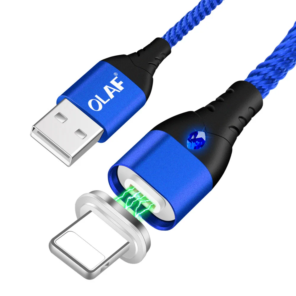 Магнитный кабель Олаф 5А Micro usb type c Quick Charge 3,0 супер быстрый Магнитный usb зарядный кабель для iPhone samsung huawei Xiaomi