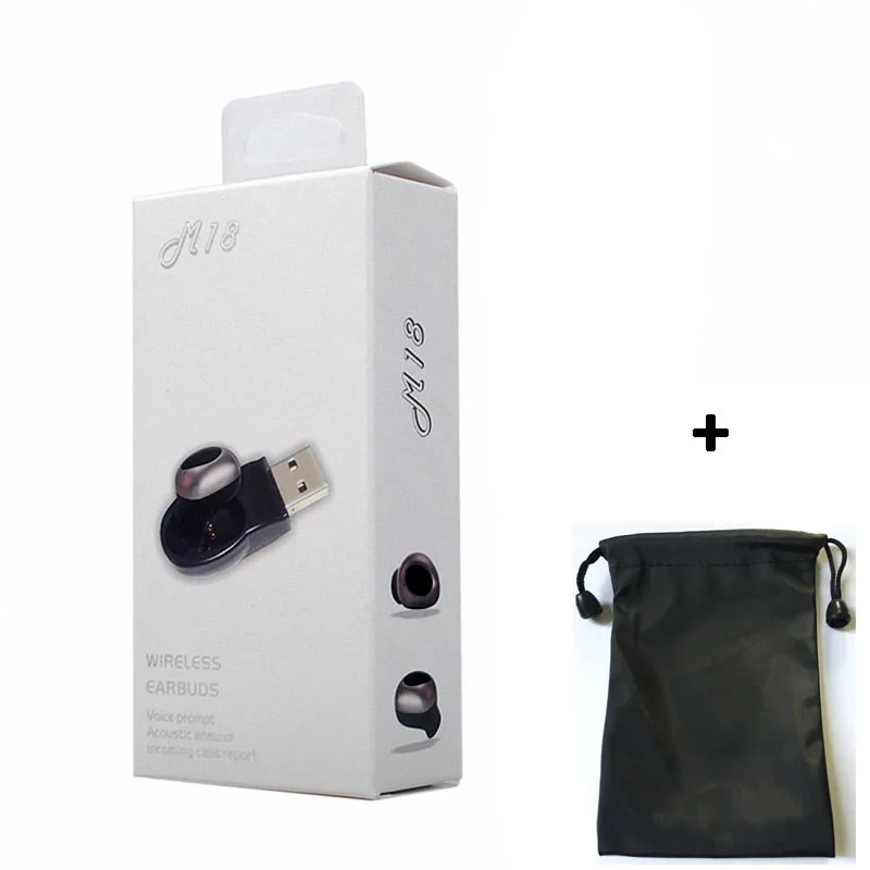 Yulubu M18 Bluetooth, беспроводные 4,1, Bluetooth наушники, музыка, громкая связь, наушники с микрофоном, наушник, скрытый для IOS/ANDROID