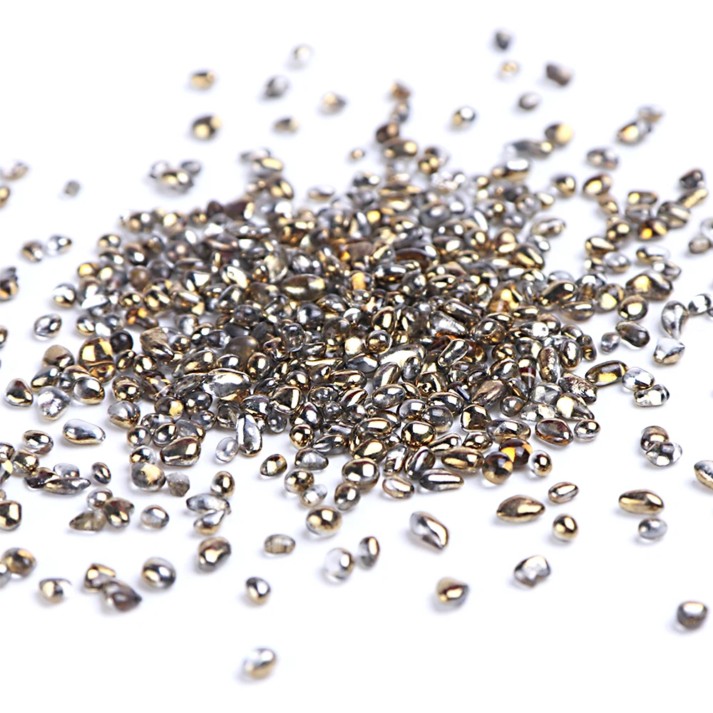 1 шт. Необычные камни для ногтей эльф бусины дизайна украшения Золотой Серебряный