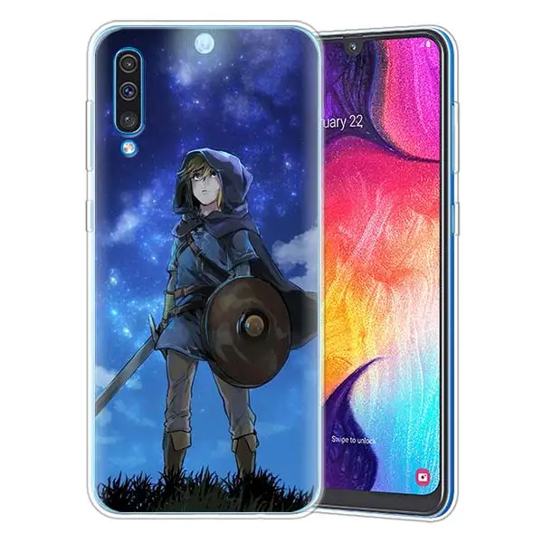 02 Из игры «Легенда о Зельде силиконовые чехлы для samsung Galaxy A10 A30 A40 A50 A70 A6 A7 A8+ A9 M30 M50 мягкий термополиуретановый чехол для мобильного телефона чехлы - Цвет: 02