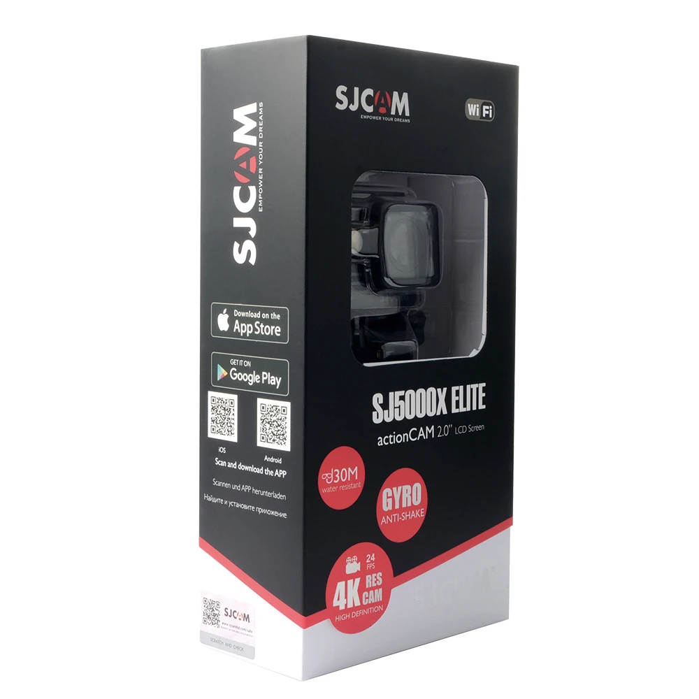 100% оригинальная Спортивная камера SJCAM Sj5000X Elite 30 м Водонепроницаемая подводная