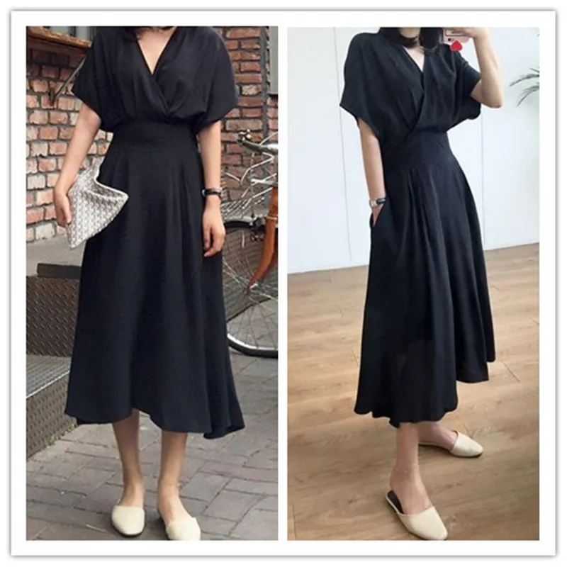 Женские платья миди повседневные сексуальные элегантные корейский стиль