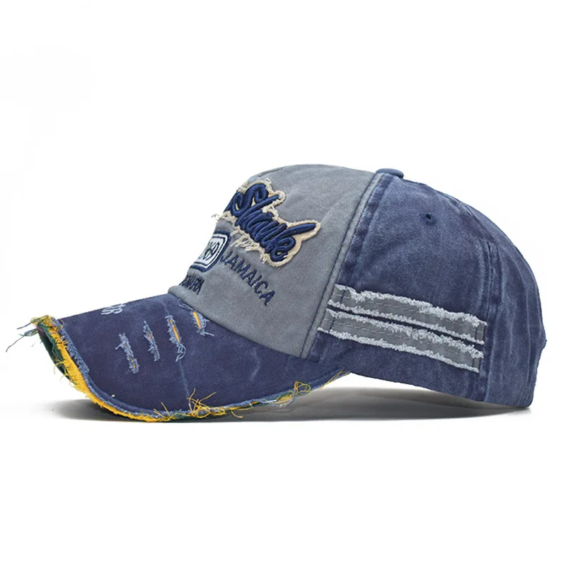 Snapback Кепки спортивные Бейсбол Кепки Для мужчин Для женщин тертая хлопковая шляпа с нашитыми буквами комплект с узором «Акула» папа водителя грузовика Бейсбол Кепки s
