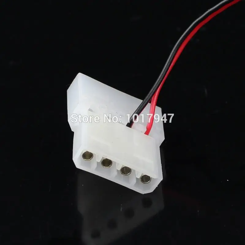 200 шт. в партии Gdstime зеленый LED PC чехол для компьютера DC 12V Бесщеточный Охлаждающий