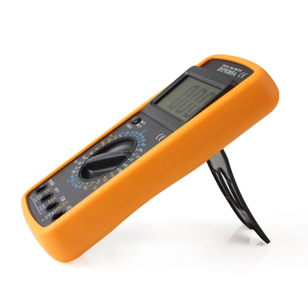 Цифровой мультиметр Вольтметр Омметр Амперметр тестер емкости DT9205A|capacitance