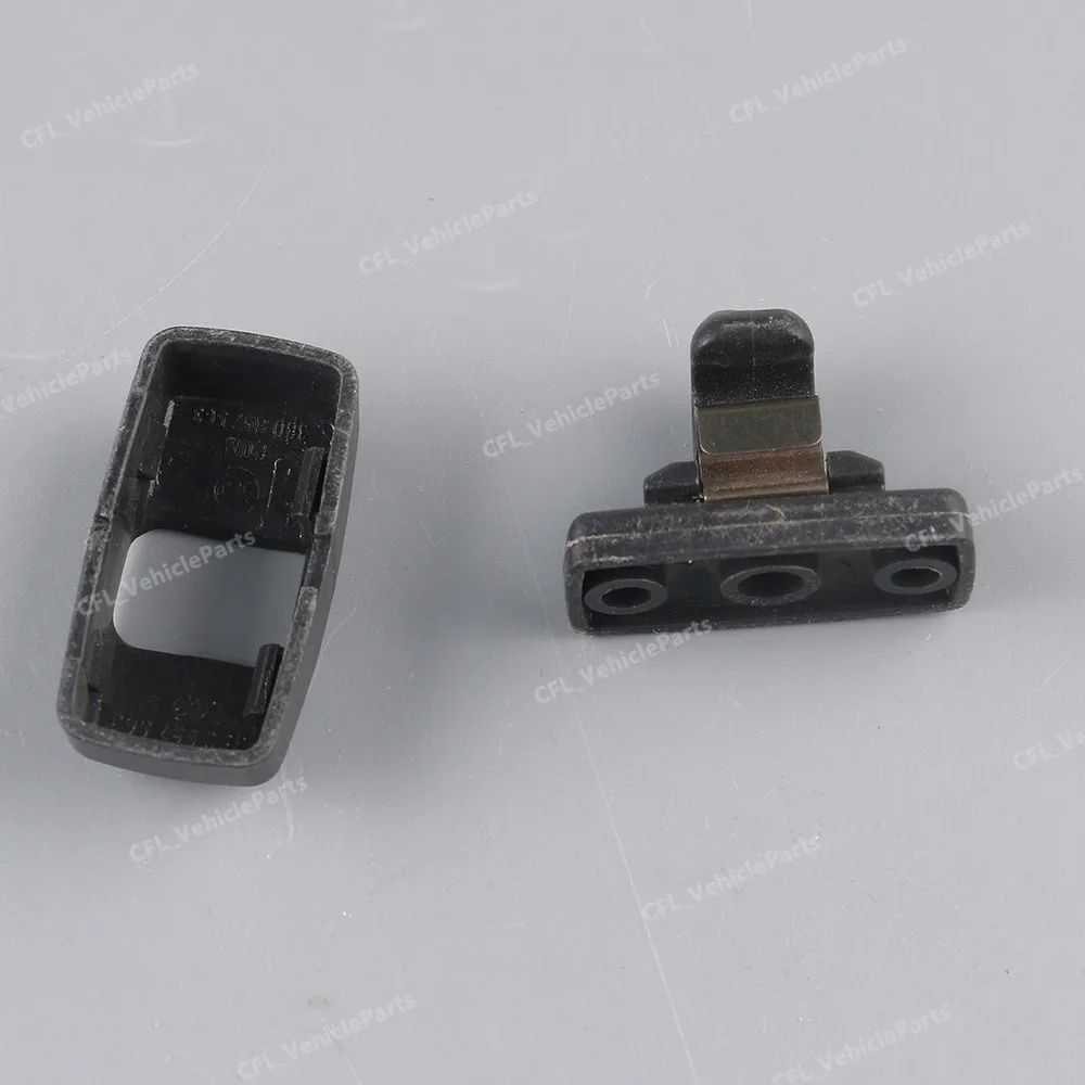 Черный солнцезащитный козырек от солнца крюк клипса кронштейн 3B0857561B для Volkswagen Golf