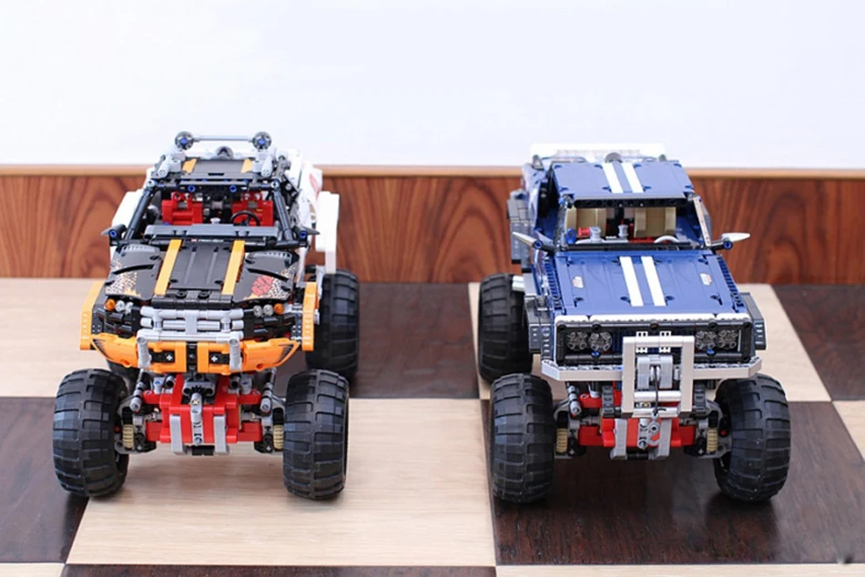 20011 Technic серии дистанционного управления внедорожных 1605 шт. Ограниченная серия транспортных средств электродвигателей 41999 строительных блоков