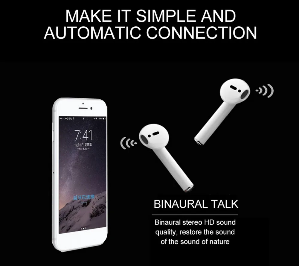 Новый K1 Mini TWS беспроводные наушники bluetooth с зарядным устройством Спортивная