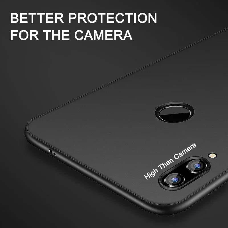 Чехол для Huawei P Smart 2019 силиконовый мягкий чехол PSmart Plus телефона защитная задняя