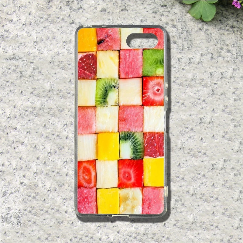 Фрукты чехол для телефона Sony Xperia E3 E5 M2 M5 Z1 Z2 Z3 Z5 Compact XA XA1 XZ Премиум Мягкая