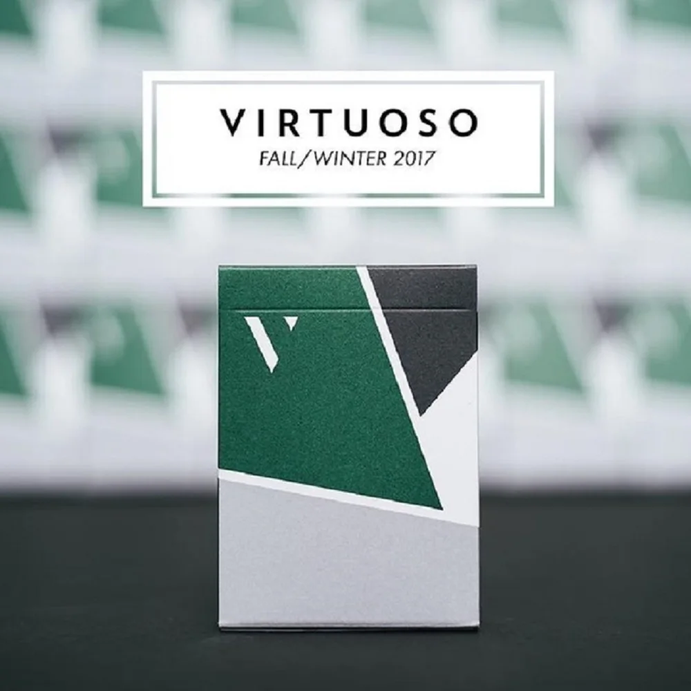 1 колода Virtuoso осень зима кардистри игральные карты кардистри фанаты колода магический трюк реквизит волшебные карты покер