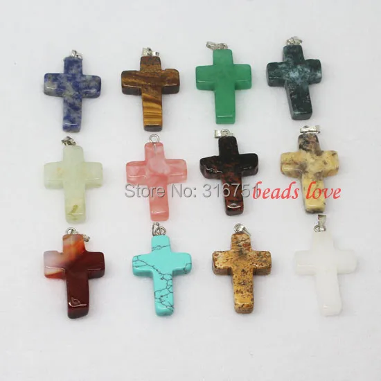 Горячая распродажа оптовые партии 12 шт. микс мульти стиль натуральный камень