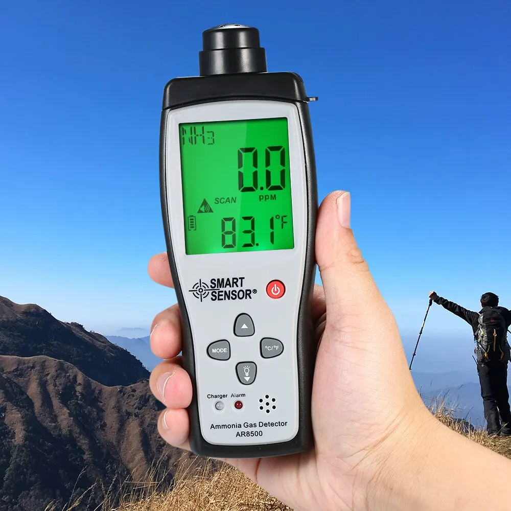 Ручной детектор аммиака Газа NH3 измеритель тестер диапазон измерения 0 100ppm