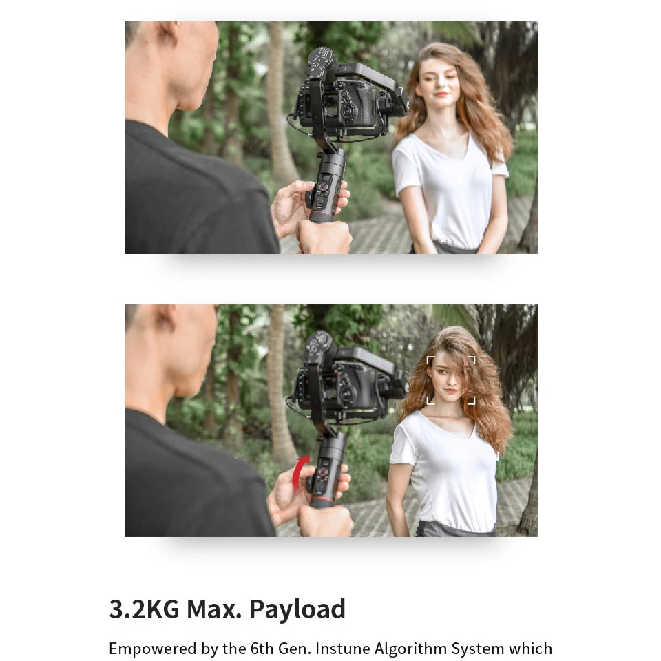 ZHIYUN Crane 2 3-Axis Камера стабилизатор для беззеркальная камера DSLR Canon 5D2/3/4 с сервоприводом для непрерывного изменения фокусировки камеры VS DJI Ronin S A2000