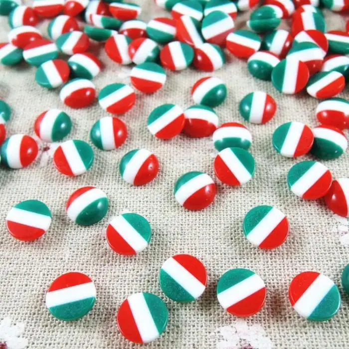 Оптовая продажа 10 мм 100 шт раста Стиль Круглая половинная плоская спина Кабошон