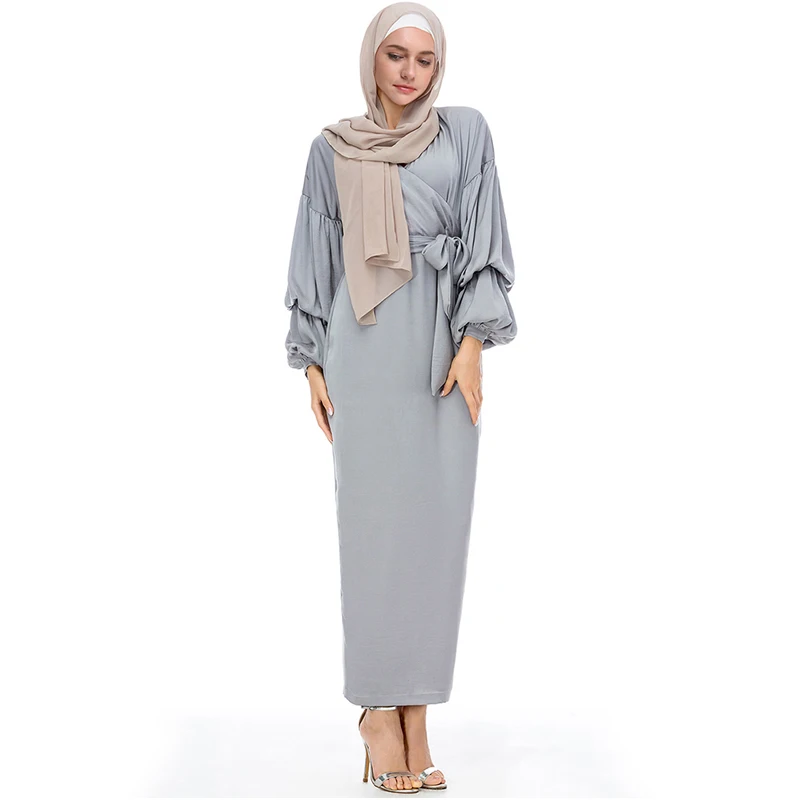 Кафтановое платье Abaya Femme из Дубаи мусульманский хиджаб ислам Катара ОАЭ Омана
