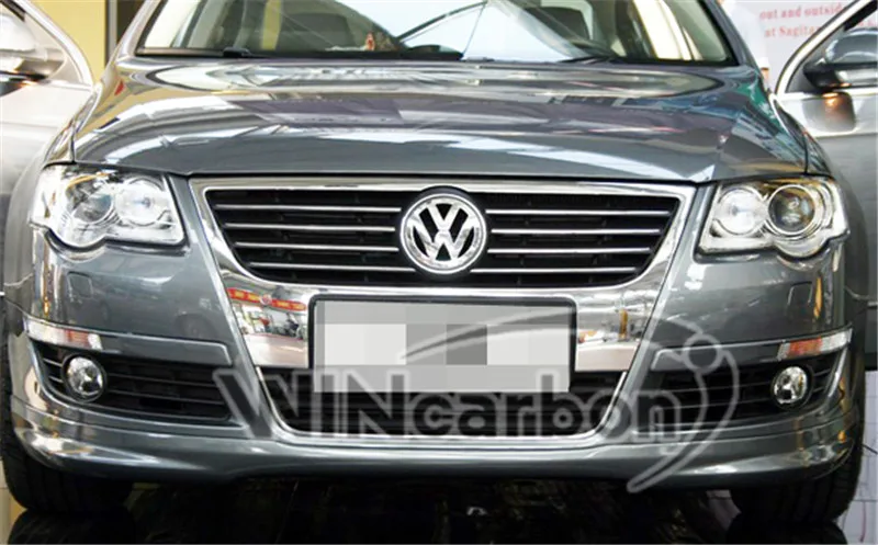 R-LINE Тип передний спойлер для губ подходит для V W PASSAT MK6 B6 2005-2010