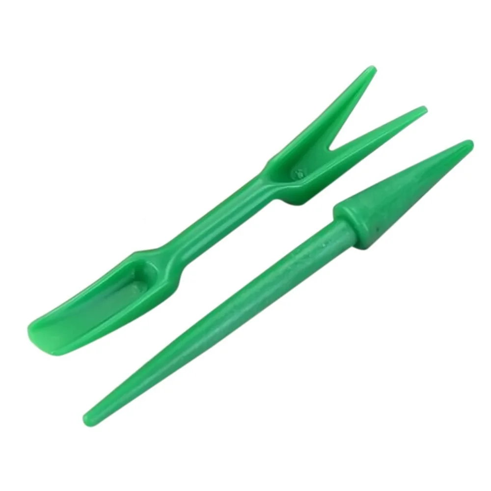 green 2 шт./компл. кашпо данной туши, увеличат объем устройства микро ландшафтного дизайна копать инструмент садовый питомник аксессуары завод moverfor рассады сеялки - Цвет: green