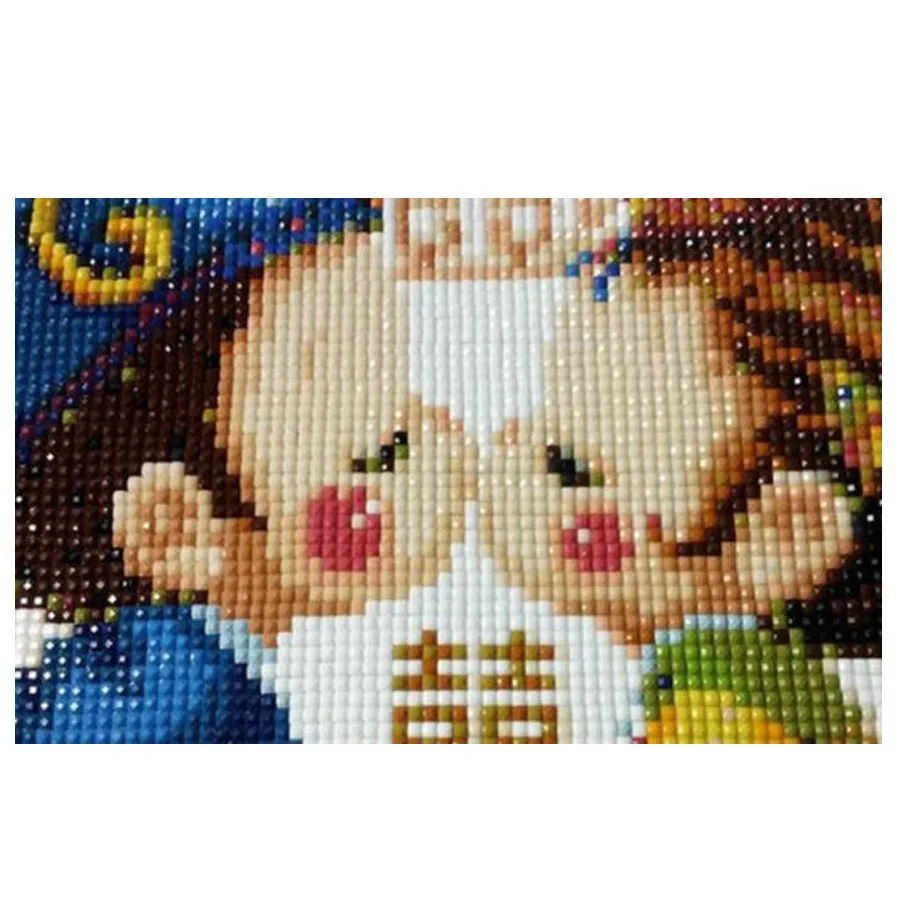 

Hedgehog & rabbit Diamond Embroidery sale Full Square Drill Mosaic Painting DIY Diamond Painting Cross Stitch Decoration house