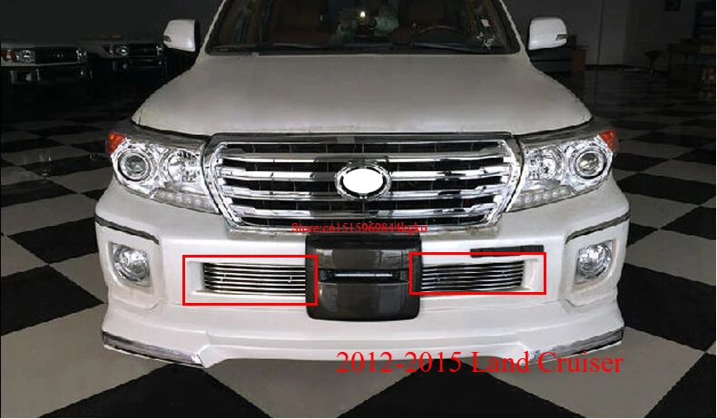 2 шт из нержавеющей стали автомобильная противотуманная фара украшение Передняя