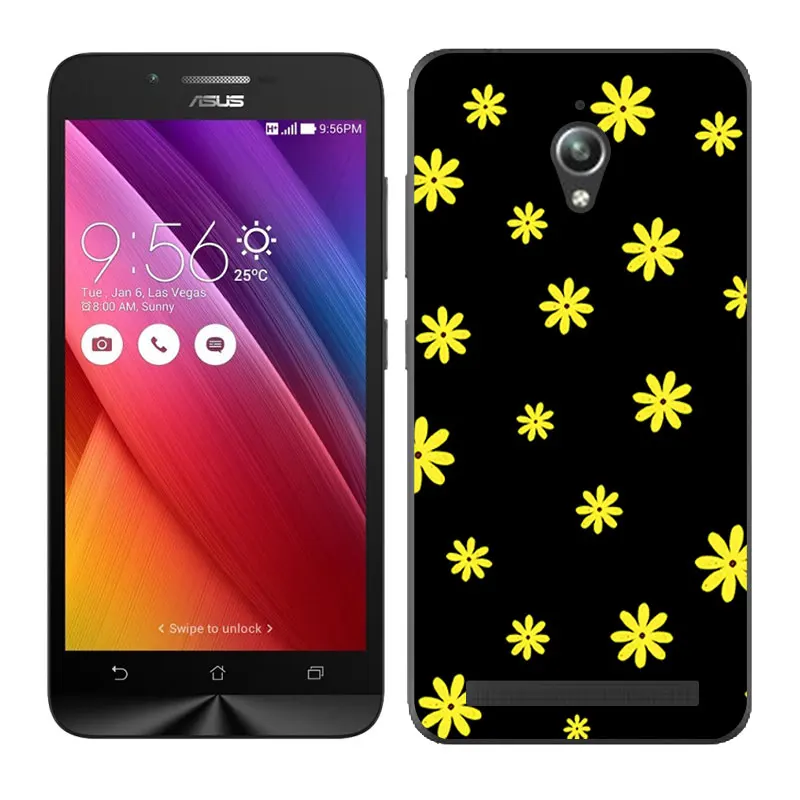 03 Защитный Мягкий чехол из ТПУ для ASUS Zenfone GO ZC500TG, 5,0 дюймов, чехол для телефона с изображением морского песка, Для ZenFone GO ZC500TG Z00VD - Цвет: 03