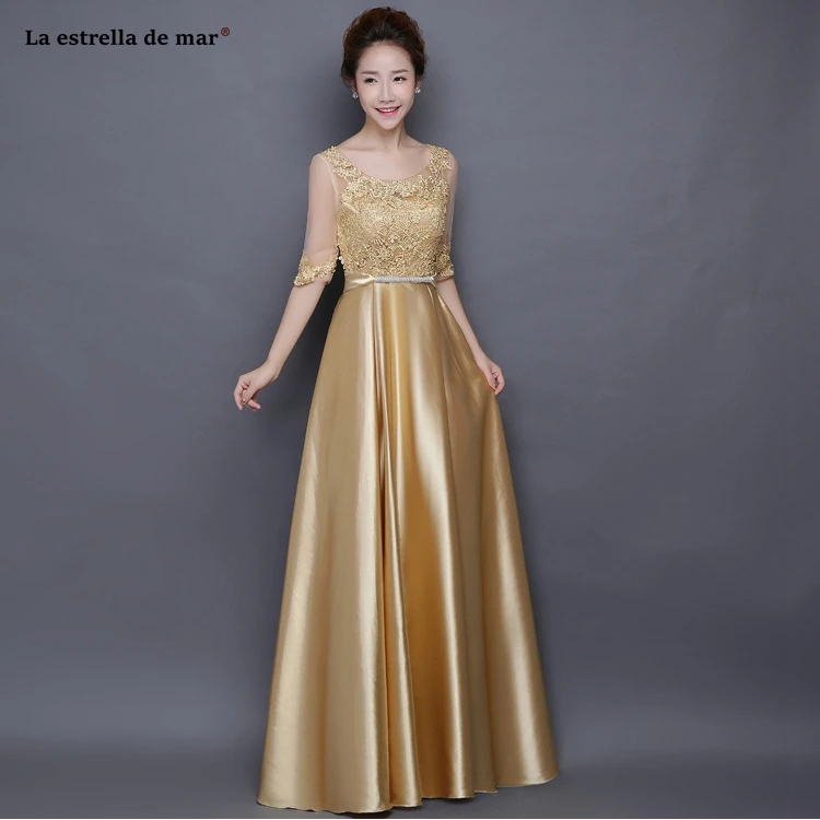 Vestido de madrinha de casamento, Новое кружевное платье с коротким рукавом, ТРАПЕЦИЕВИДНОЕ Королевское синее, бордовое Золотое платье подружки невесты, длинное свадебное платье